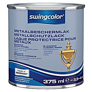 swingcolor Beschermlak Metaal Kleurloos (Kleurloos, 375 ml, Glanzend)