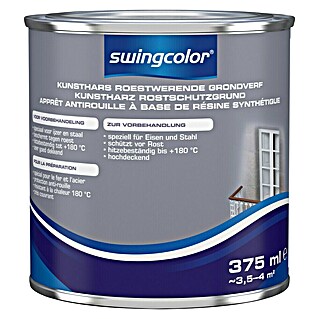 swingcolor Grondverf Kunsthars Roestwerend Grijs (Grijs, 375 ml, Mat)