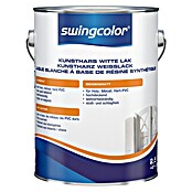 swingcolor Witte lak kunsthars (Wit, Zijdemat, 2,5 l) | BAUHAUS