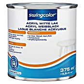 swingcolor Witte lak acryl (Wit, Zijdemat, 375 ml) | BAUHAUS