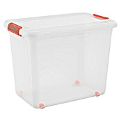 KIS Aufbewahrungsbox (L x B x H: 59 x 39 x 45 cm, Transparent, Kunststoff)