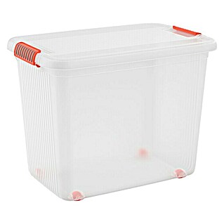 KIS Aufbewahrungsbox K LATCH (L x B x H: 59 x 39 x 45 cm, Transparent, Kunststoff)