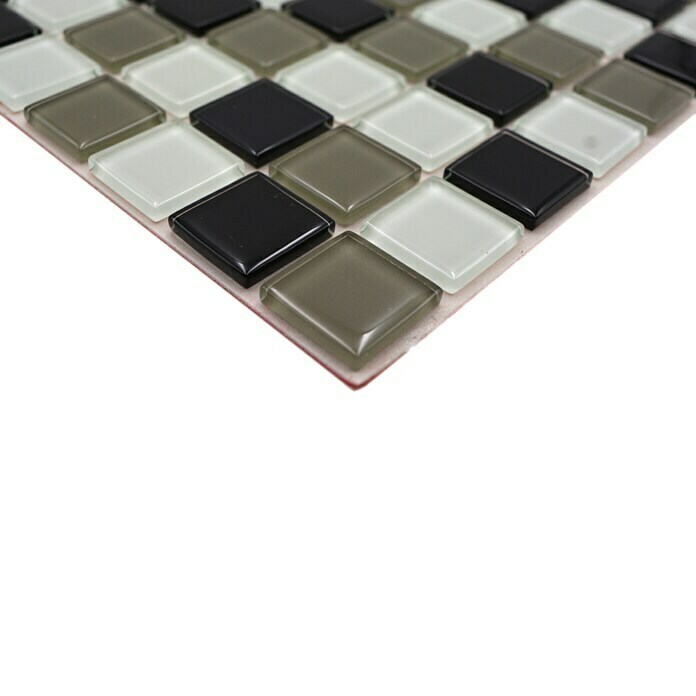 Mosaïque auto-adhésive Quadrat Crystal Mix SAM 4CM30