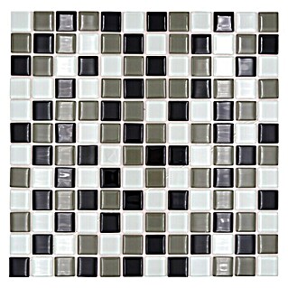 Samoljepljiva mozaik pločica Quadrat Crystal Mix SAM 4CM30 (30 x 30 cm)