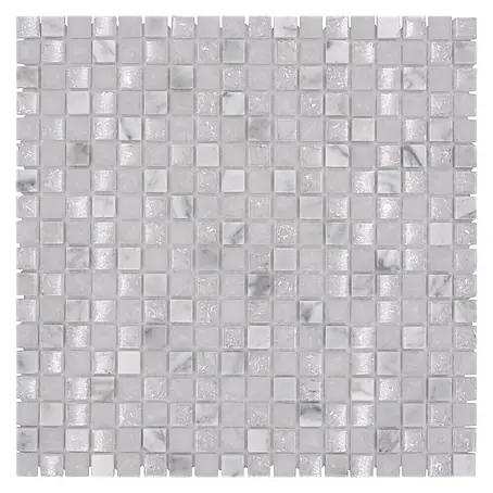 Mosaikfliese Quadrat Crystal Mix XIC 1011