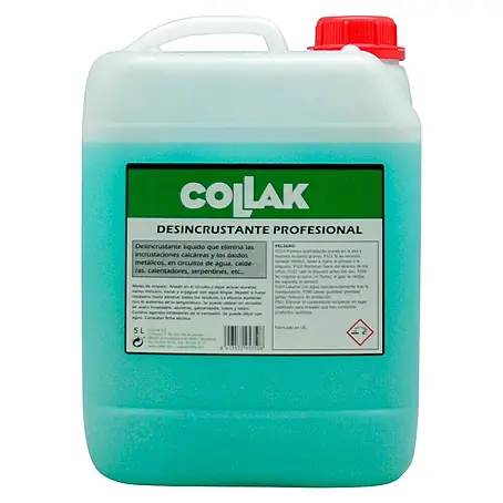 Collak  Producto desincrustante para calderas y circuitos de agua