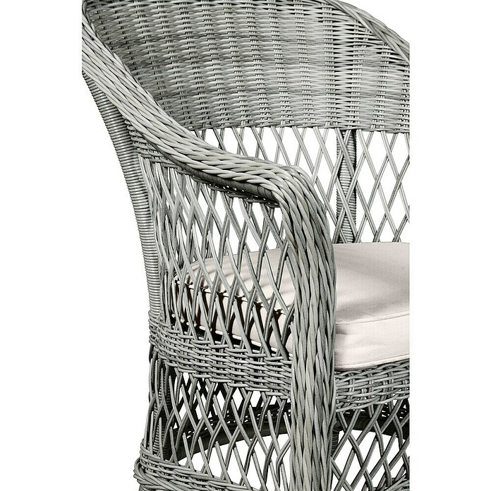 Vrtni fotelj  (Siva) | 8252 - Stühle Rattan | ICAB - Sommermöbel Stühle | ICA - Sommermöbel | IC - Freizeit im Garten | I - Stadtgarten | BAUHAUS