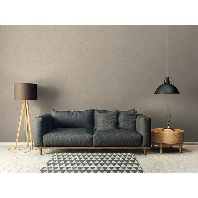A.S. Création Industrial Vliestapete (Beige, Uni, 10,05 x 0,53 m) | BAUHAUS