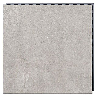Feinsteinzeugfliese Click and Go Square Concrete (60 x 60 cm, Grau, Matt)