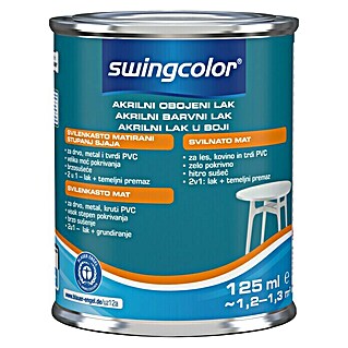 swingcolor Akrilni lak (Bijele boje, Svilenkasti mat)