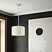 Home Sweet Home Lampenschirm Bling (Ø x H: 35 x 21 cm, Pure White, Baumwolle, Rund)