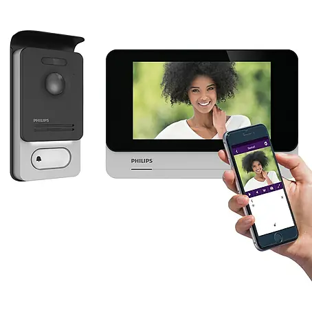 Philips WelcomeEye Videoportero inalámbrico Connect 2