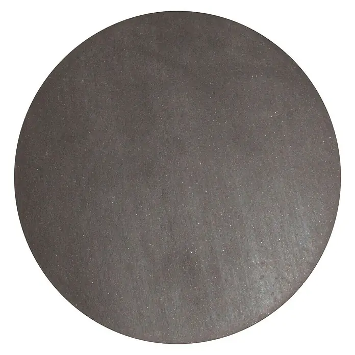 Dichtscheibe - Durchmesser: 100 mm, Graphit - Ein kreisförmiges Produkt mit einer subtilen, schimmernden Textur in einem neutralen Farbton, ideal für vielseitige Anwendungen.