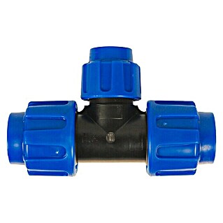 HDPE-T-Verbindungsstück PP (Durchmesser: 32 mm, Polyethylen, Ausführungseigenschaft: 32 x 25 x 32 mm)