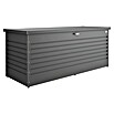 Biohort FreizeitBox Gartenbox 200 (L x B x H: 201 x 79 x 83 cm, Dunkelgrau Metallic, Stahl) | BAUHAUS