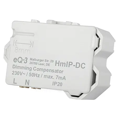 Homematic IP  Kompensator HmIP-DC für Dimmer