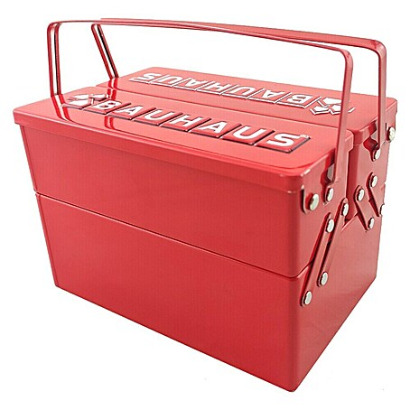 BAUHAUS Werkzeugkasten Box für Gutscheinkarten (L x B x H: 7,8 x 12 x 7,8 cm)