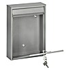 Portaferm Briefkasten PM 11 (75 x 215 x 315, Silber)