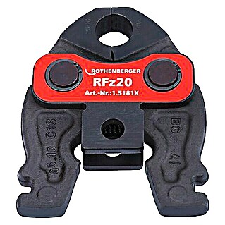 Rothenberger Mordaza de prensado Compact RFz20 (Diámetro: 20 mm, Apto para: Tubos)