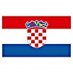 FLAGGE KROATIEN 30X 45 CM