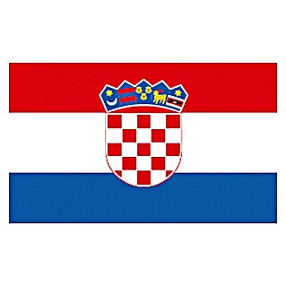 Flagge Kroatien (45 x 30 cm, Polyester)