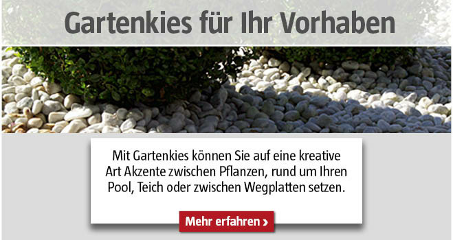 Gartenkies - Marmorsplitt