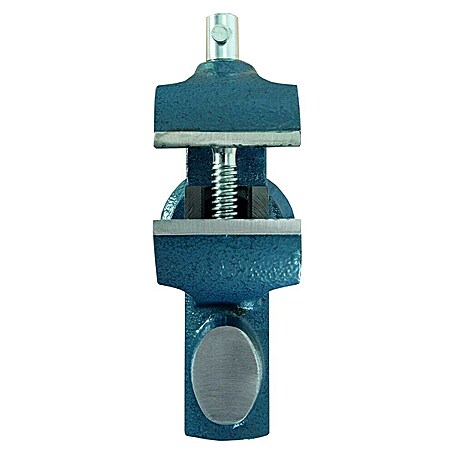 Wisent Tisch-Schraubstock (L x B x H: 157 x 72 x 186 mm, Spannweite: 60 mm, Metall)