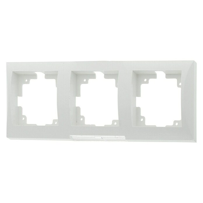 Exin Riva Afdekraam 3-voudig Led (Wit, Kunststof) | BAUHAUS