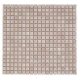 Mozaïektegel Quadrat Uni MOS 15/13R (30,5 x 32,2 cm, Beige, Mat)