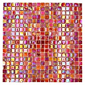 Mosaikfliese Quadrat Mix GM MRY 933 (31,7 x 31,7 cm, Rot, Glänzend)