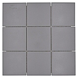 Mosaikfliese Quadrat RAT 900 (29,8 x 29,8 cm, Grau, Matt)