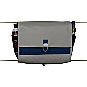 Blue Performance Relingtasche Deluxe (L x B x T: 350 x 250 x 120 mm, Grau/Blau, 2 Seitentaschen) | BAUHAUS