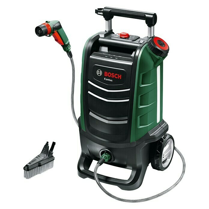 Bosch 18 V Power for All Akku-Hochdruckreiniger Fontus18 V, Ohne Akku, Max. Druck: 20 bar Diagonal View