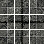 Queens Mosaikfliese 5 x 5 (29,8 x 29,8 cm, Graphit, Matt) | BAUHAUS
