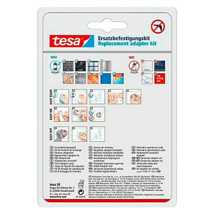 tesa Kit de fixation BK20-2