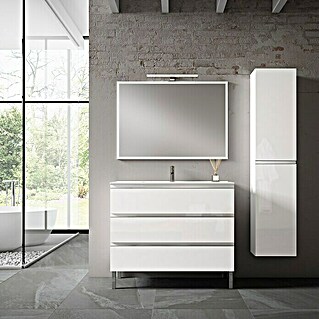 Mueble de lavabo Celia (45 x 60 x 85 cm, Blanco)