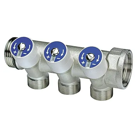 Isoltubex  Colector con válvulas