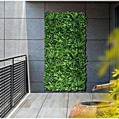 Vertikalni vrt Tropic  (Plastika, Do x Š: 100 x 100 cm) | 8471 - Seidenblumen/Kunstpflanzen | IDDQ - Seidenblumen/Kunstpflanzen | IDD - Trendy | ID - Trendy | I - Stadtgarten | BAUHAUS