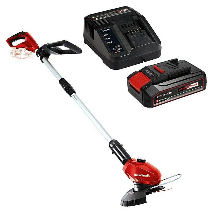 Einhell Power X-Change 18V Maschinenpaket (Akku-Rasentrimmer GE-CT 18 Li-Solo + Starter-Kit (-50%)) | BAUHAUS