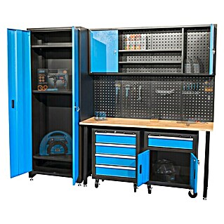 Güde Werkbank-Set (B x H: 2 360 x 2 050 mm, Stahl)