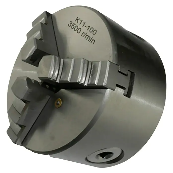 Rotwerk Backenfutter EDM 300 DS - Passend für: Rotwerk Drehmaschinen EDM 300 DS/350 DR/350 BL - Drehbankfutter K11-100, ein robustes Werkzeug für präzise Bearbeitung mit einer maximalen Drehzahl von 3500 U/min. Ideal für vielfältige Anwendungen.