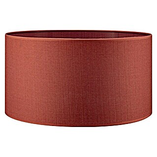 Home Sweet Home Lampenschirm Canvas (45 cm, Spanish Red, Baumwolle, Rund)