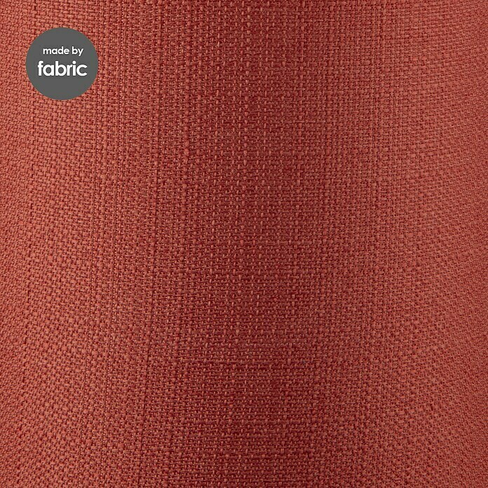 Home Sweet Home Lampenschirm Canvas20 cm, Spanish Red, Baumwolle, Rund Detail Shot