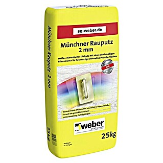 SG Weber Münchner-Rauhputz (Körnung: 2 mm, 25 kg)