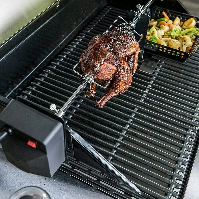 Char-Broil Drehspieß - Länge: 70 cm - Detailaufnahme
