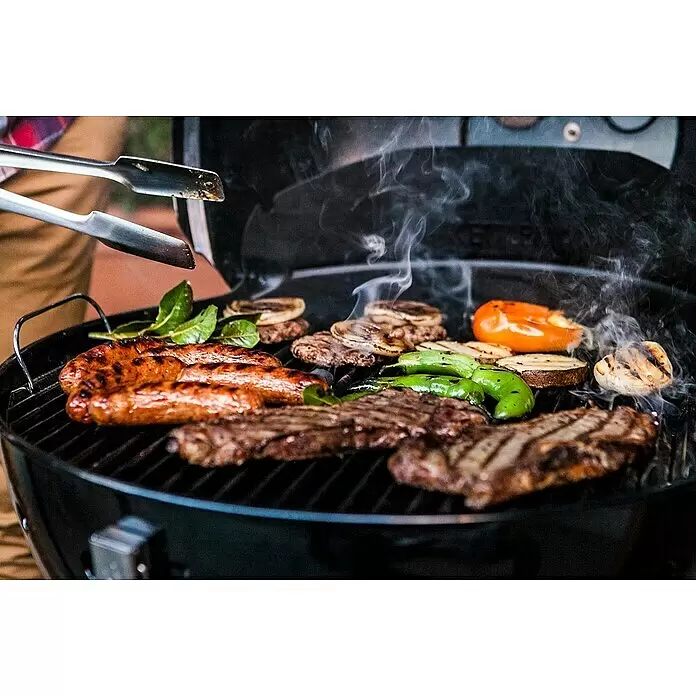 Char-Broil Kugelgrill Kettleman - Durchmesser Grillfläche: 52 cm, Schwarz - Anwendungsbeispiel