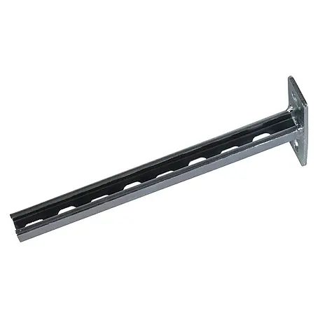 Soporte de pared con perfil perforado