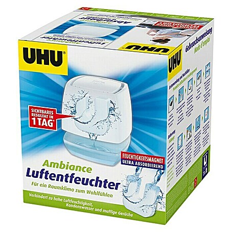UHU Luftentfeuchter Ambiance (450 g, Weiß)