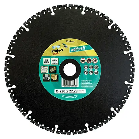 Wolfcraft  Disco de corte Pro Multi