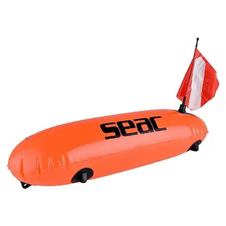 Seac Sub  Boya salvavidas con banderín